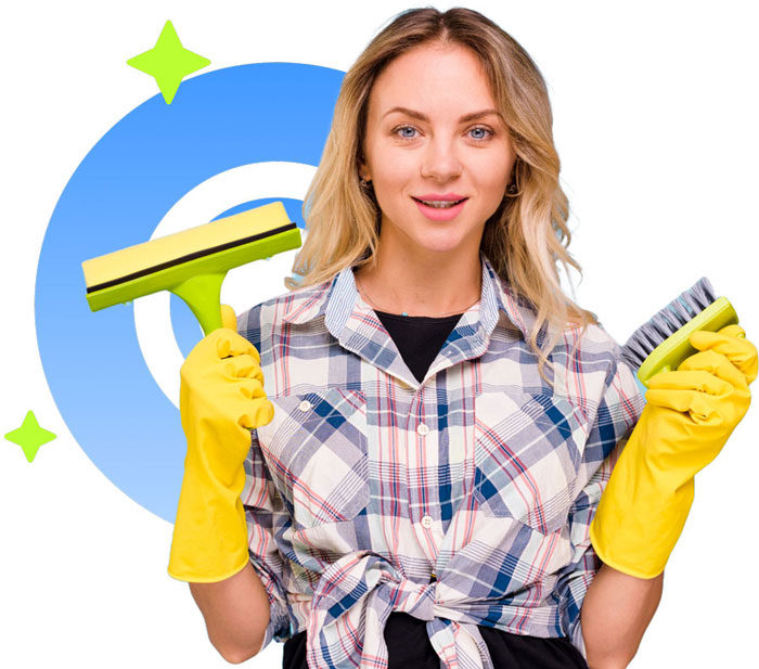 janitorial cleaning workspace