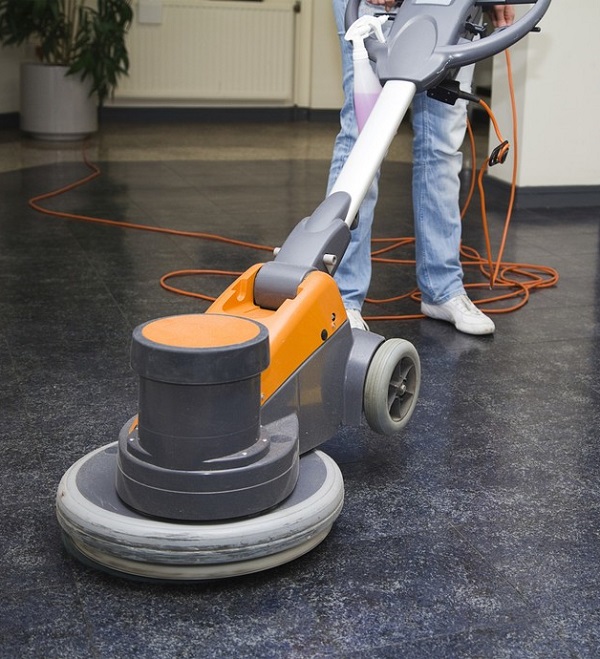 Floor Stripping & Waxing Process