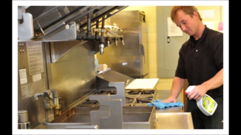commercial kitchen janitorial services