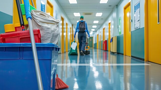 educational facility janitorial services