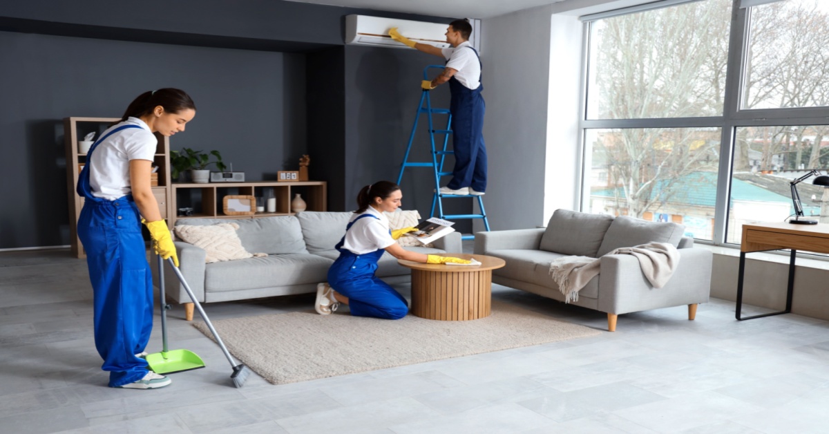 multi tenant building cleaning
