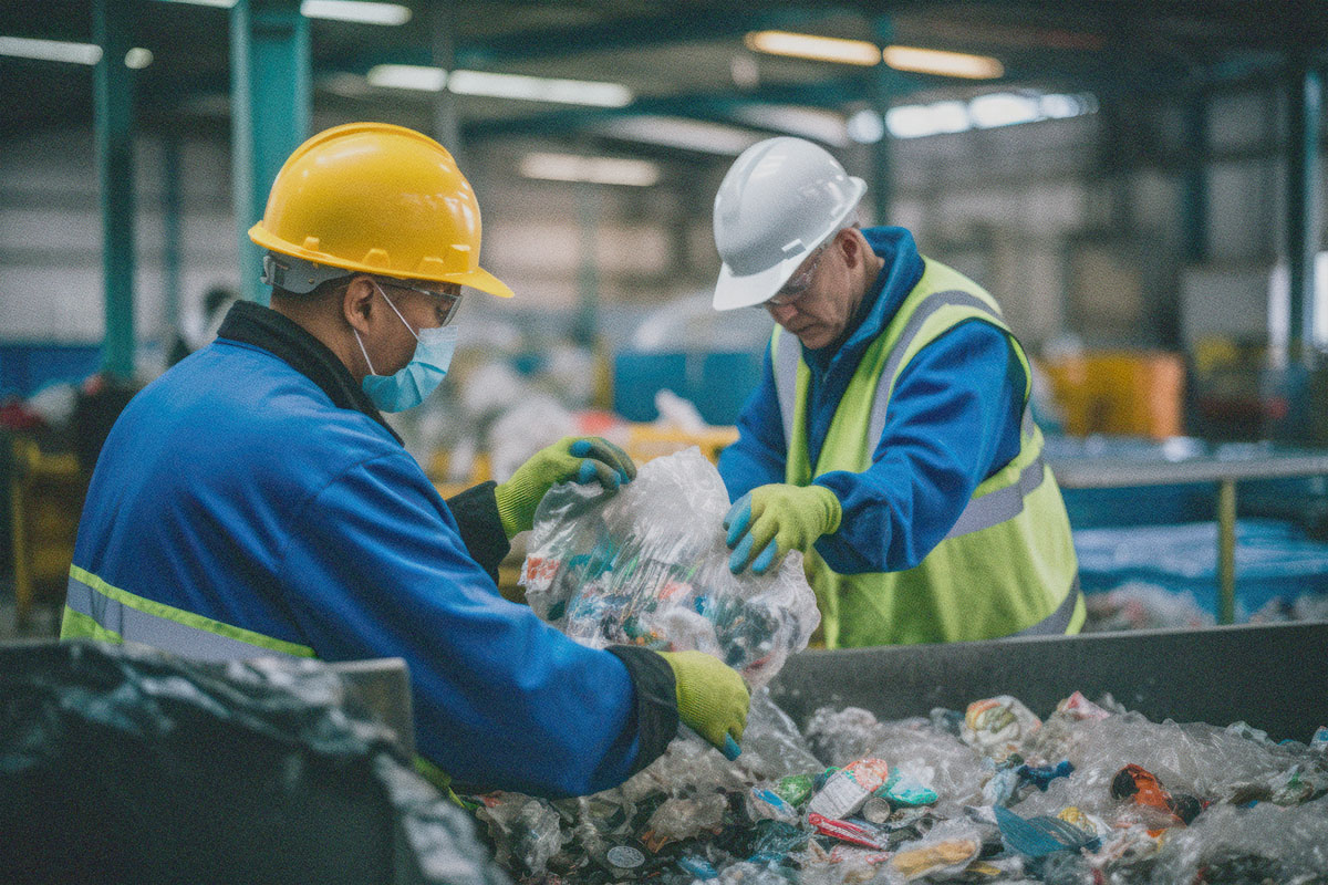 recycling janitorial services