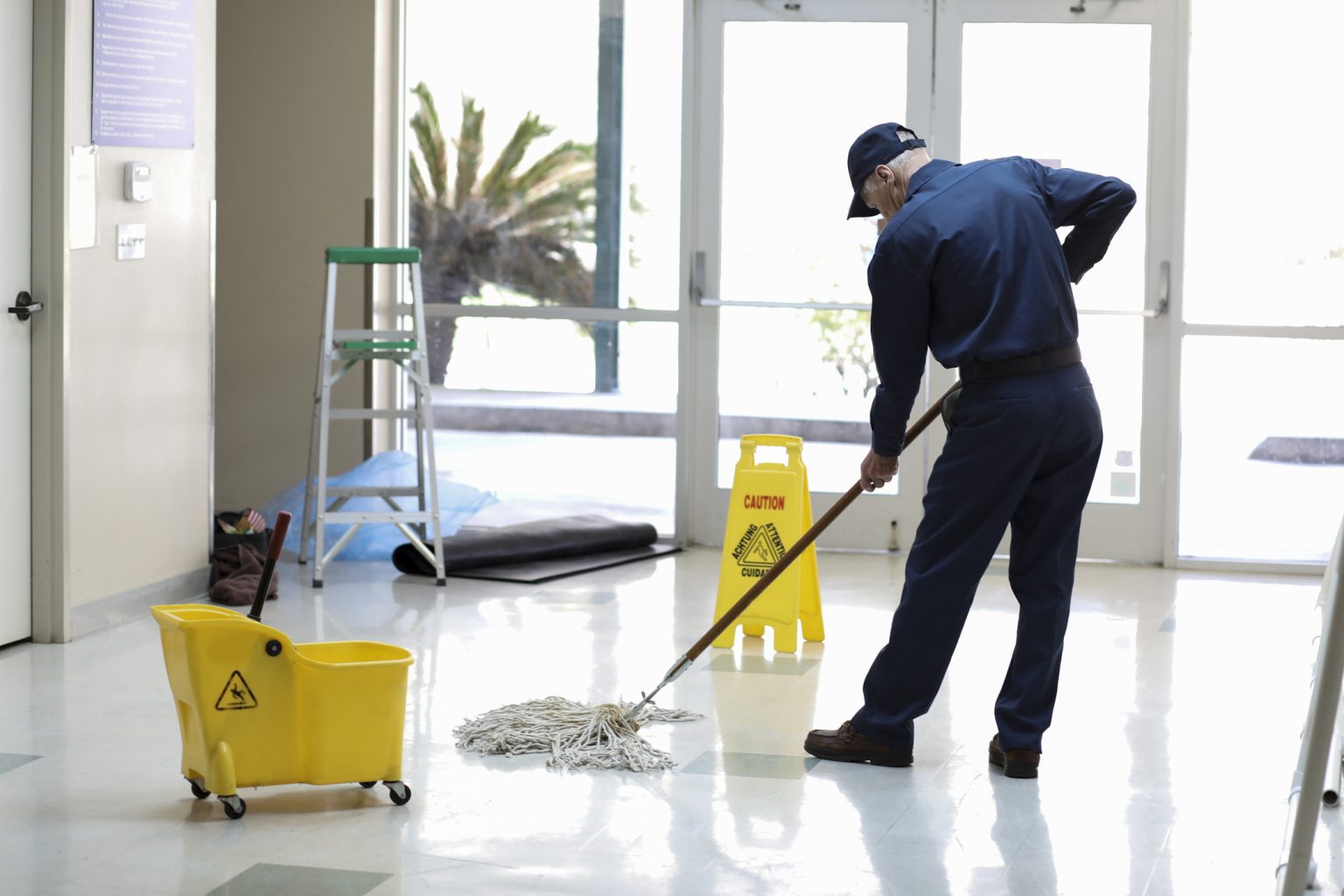 bank janitorial services