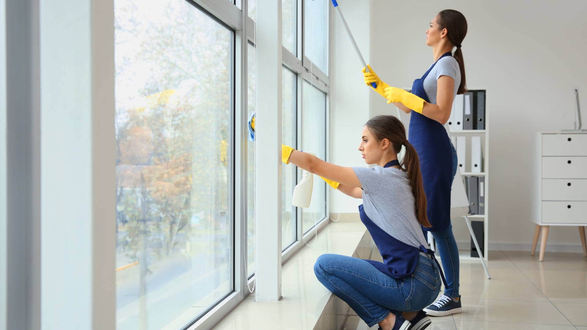 commercial window cleaning Houston
