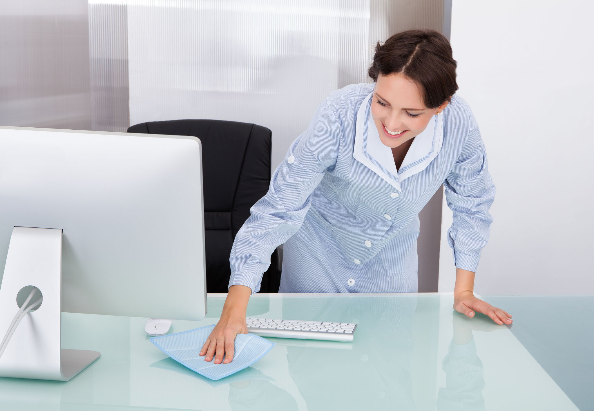 office reception cleaning