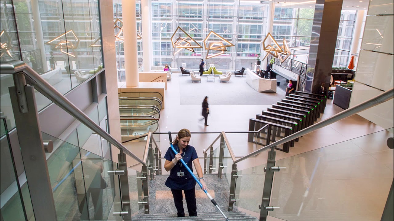 shopping center janitorial services
