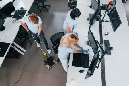 Professionally Clean an Office