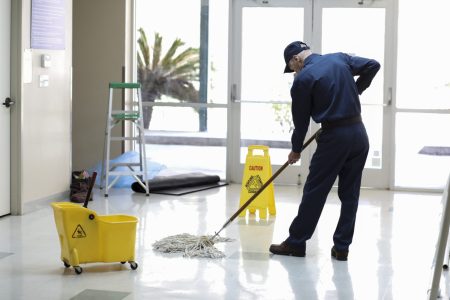 bank janitorial services