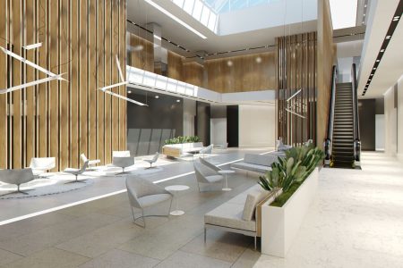 commercial lobby cleaning