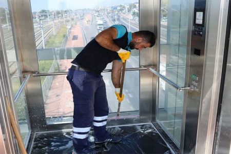 elevator cleaning services