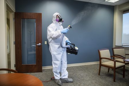 janitorial disinfection services