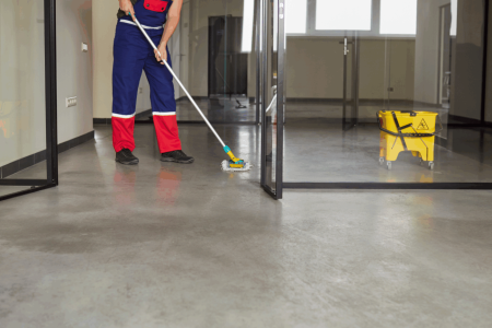 mopping janitorial services