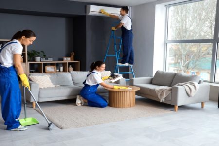 multi tenant building cleaning