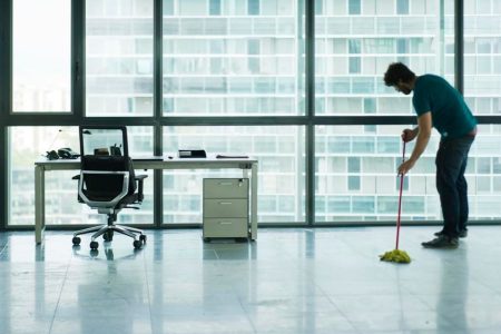office common area cleaning