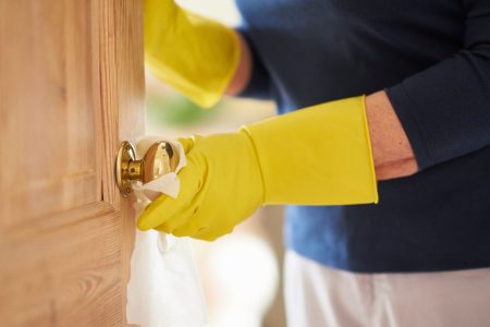 office door cleaning