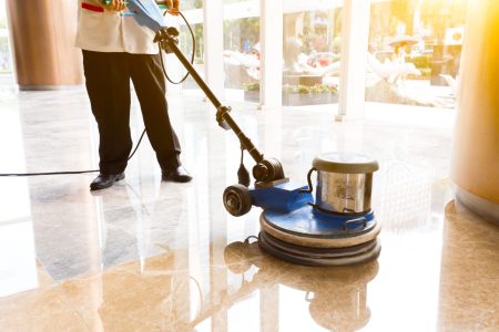 office hard floor cleaning