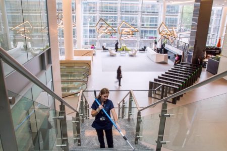 shopping center janitorial services